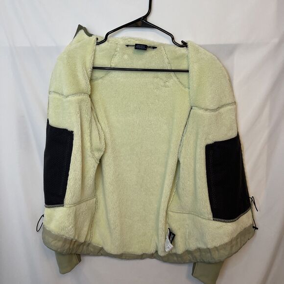 ARC'TERYX HYLLUS HOODY JACKET POLARTEC POWER SHIELD HIGH LOFT WOMENS M *Stains* - Picture 7 of 10